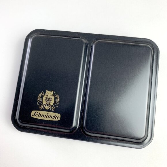 Schmincke Empty Metal Watercolour Box - Holds 9 Full Pans or 18 Half Pans (#4) - Picture 2 of 7